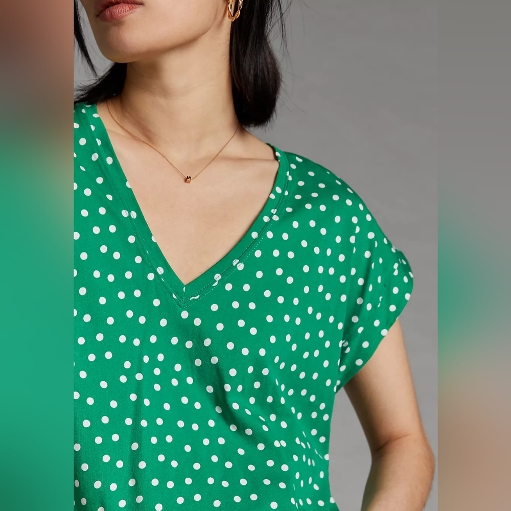 Anthropologie Bailey V-Neck Muscle Tee Size Small